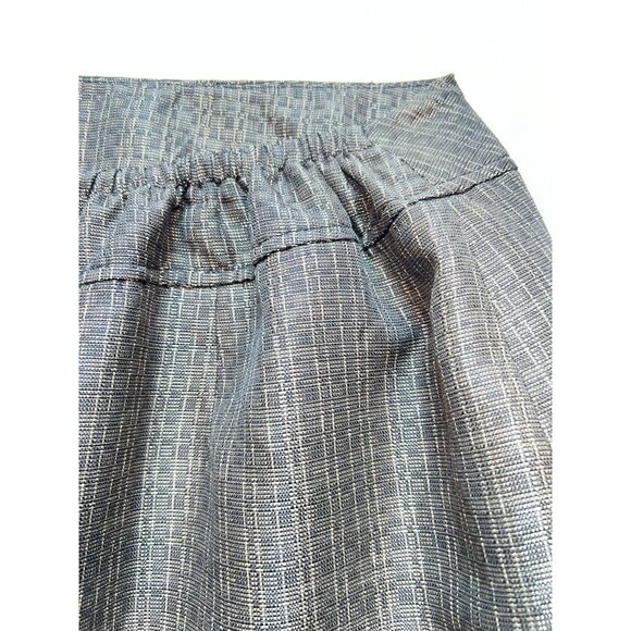 Jones Studio Women's Tweed Pencil Skirt Flat Front Size 24W Tan Back Slit Zip - Picture 11 of 11